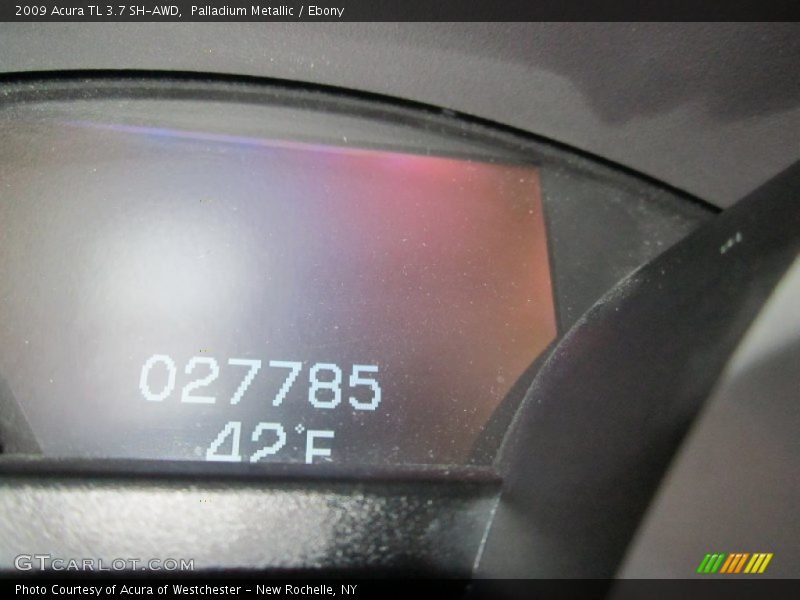 Palladium Metallic / Ebony 2009 Acura TL 3.7 SH-AWD