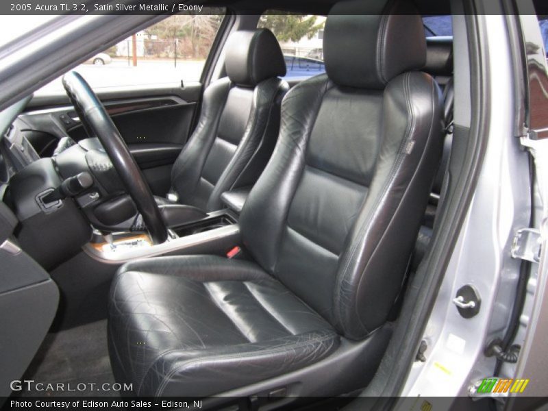 Satin Silver Metallic / Ebony 2005 Acura TL 3.2