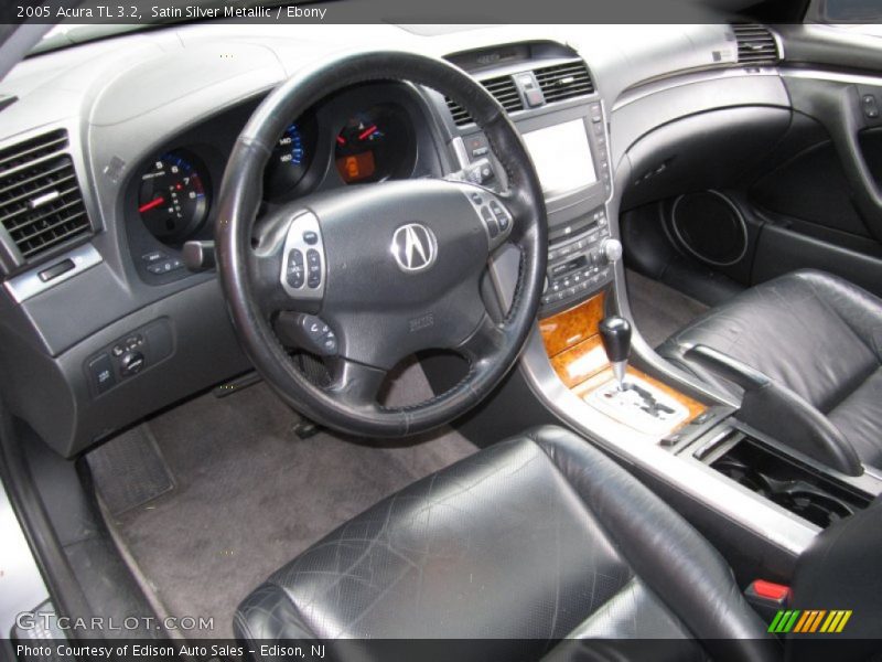 Satin Silver Metallic / Ebony 2005 Acura TL 3.2