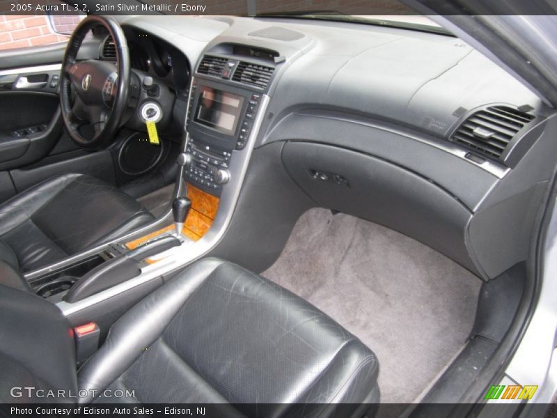 Satin Silver Metallic / Ebony 2005 Acura TL 3.2