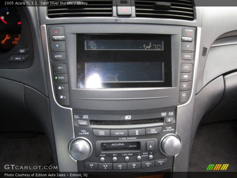 Satin Silver Metallic / Ebony 2005 Acura TL 3.2