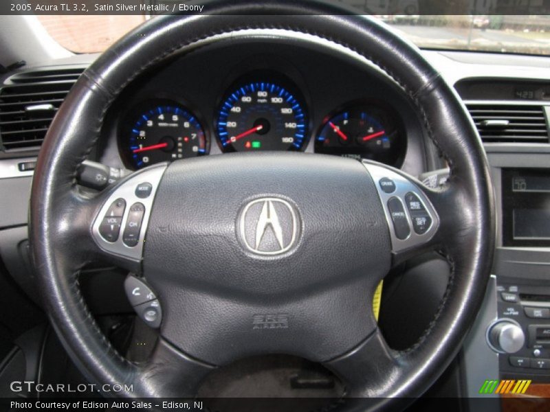 Satin Silver Metallic / Ebony 2005 Acura TL 3.2