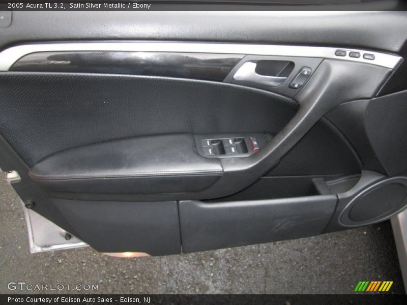 Satin Silver Metallic / Ebony 2005 Acura TL 3.2