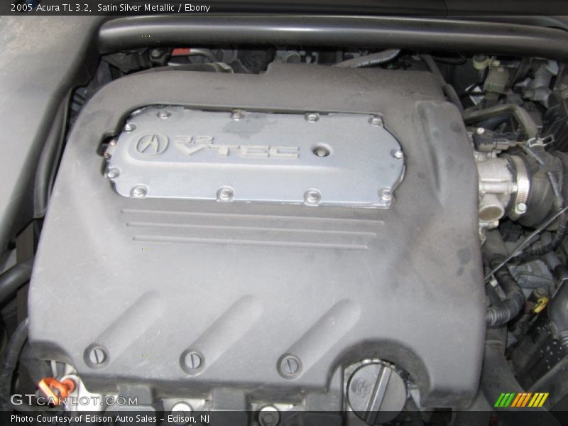 Satin Silver Metallic / Ebony 2005 Acura TL 3.2