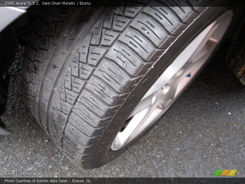 Satin Silver Metallic / Ebony 2005 Acura TL 3.2