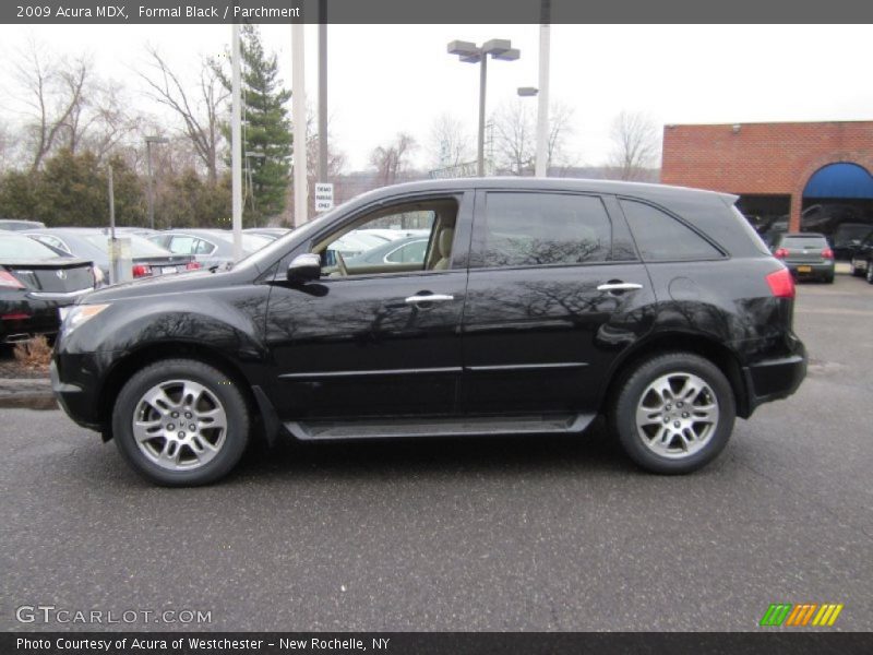 Formal Black / Parchment 2009 Acura MDX