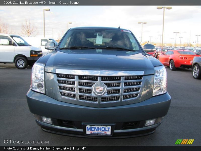 Stealth Gray / Ebony 2008 Cadillac Escalade AWD