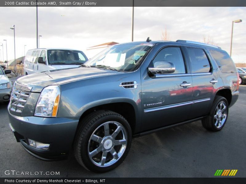 Stealth Gray / Ebony 2008 Cadillac Escalade AWD