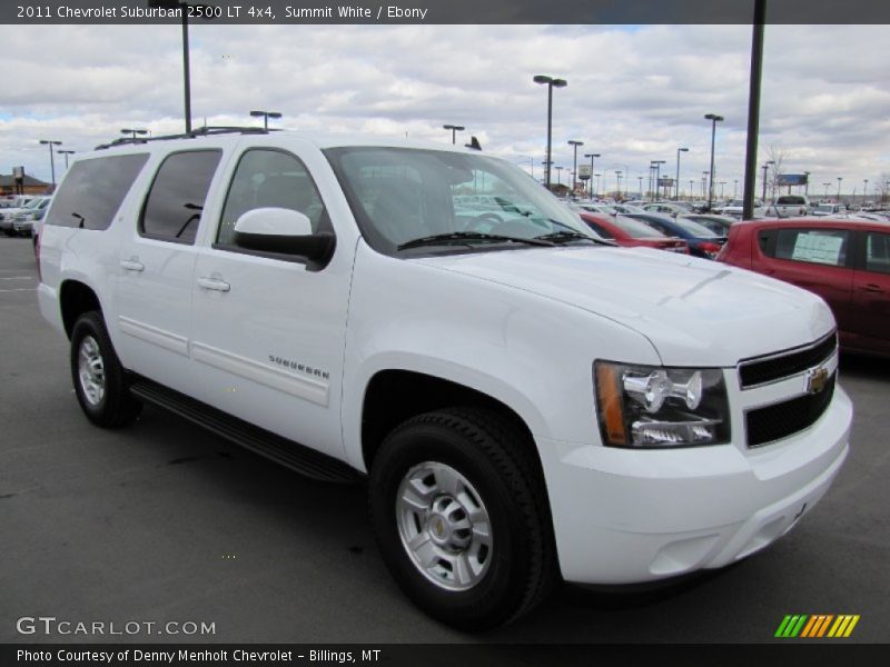 Front 3/4 View of 2011 Suburban 2500 LT 4x4