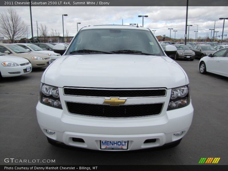 Summit White / Ebony 2011 Chevrolet Suburban 2500 LT 4x4