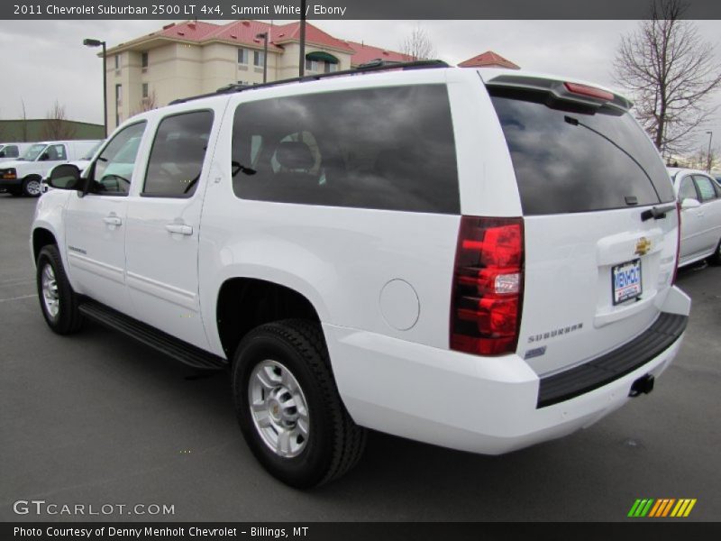 Summit White / Ebony 2011 Chevrolet Suburban 2500 LT 4x4
