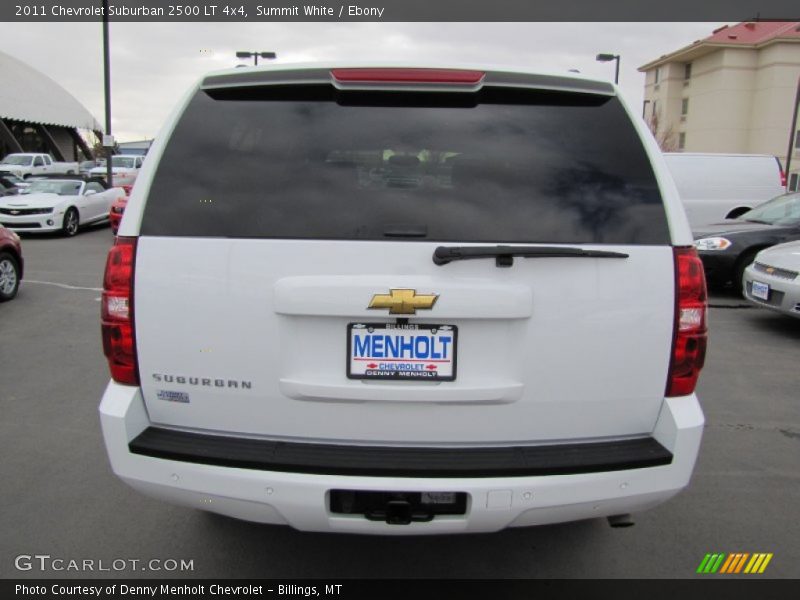 Summit White / Ebony 2011 Chevrolet Suburban 2500 LT 4x4