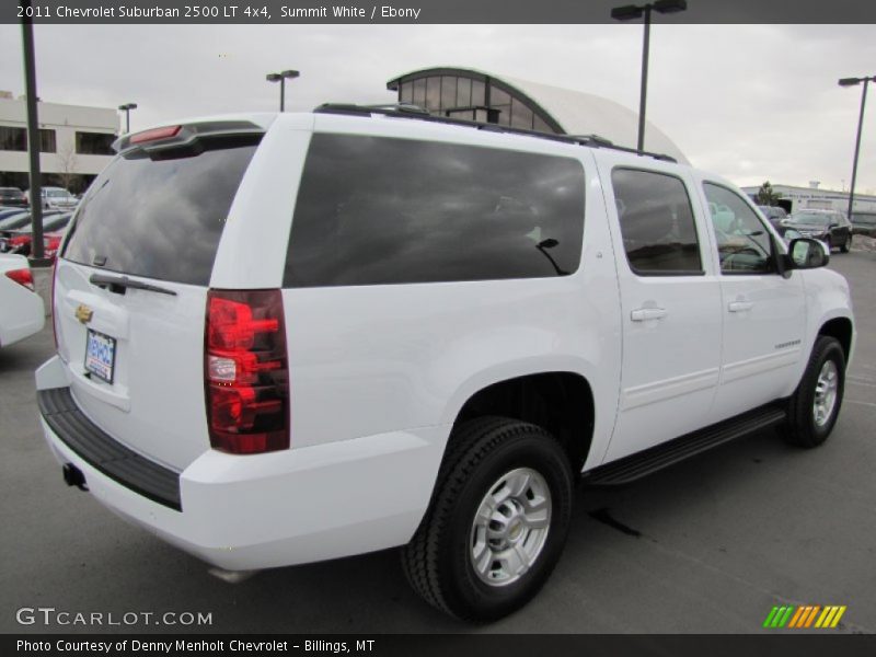 Summit White / Ebony 2011 Chevrolet Suburban 2500 LT 4x4