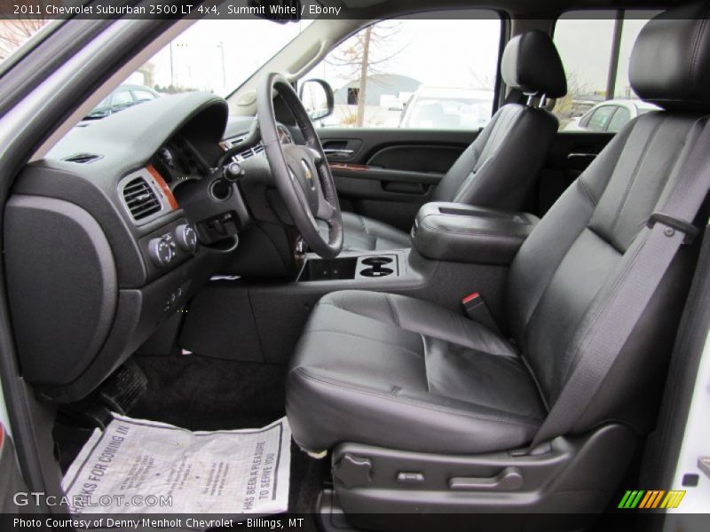  2011 Suburban 2500 LT 4x4 Ebony Interior