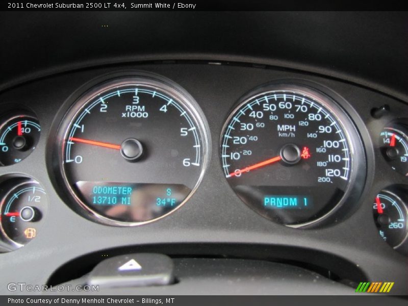  2011 Suburban 2500 LT 4x4 2500 LT 4x4 Gauges