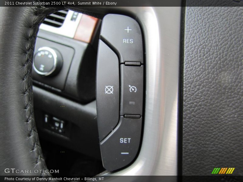 Controls of 2011 Suburban 2500 LT 4x4