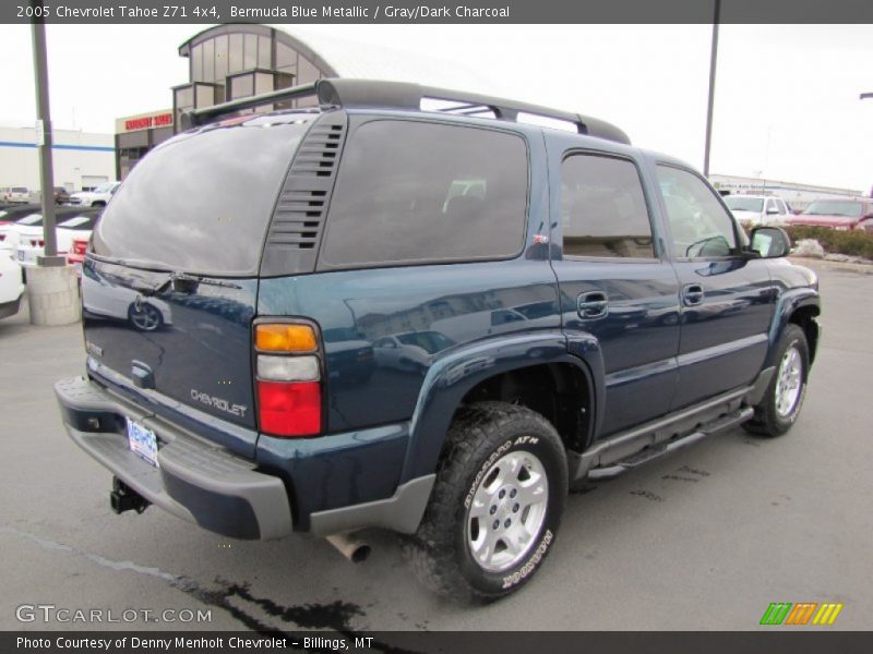Bermuda Blue Metallic / Gray/Dark Charcoal 2005 Chevrolet Tahoe Z71 4x4