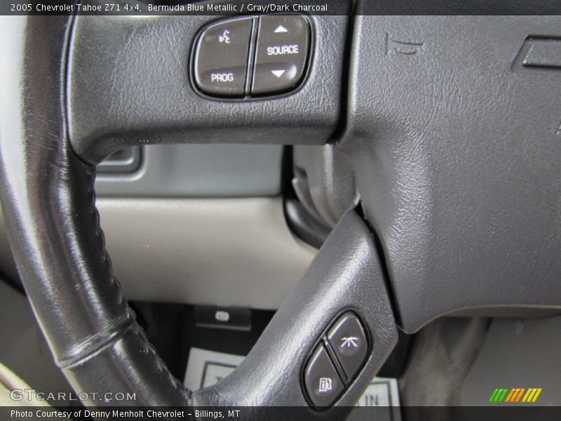 Bermuda Blue Metallic / Gray/Dark Charcoal 2005 Chevrolet Tahoe Z71 4x4