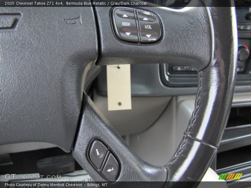 Bermuda Blue Metallic / Gray/Dark Charcoal 2005 Chevrolet Tahoe Z71 4x4