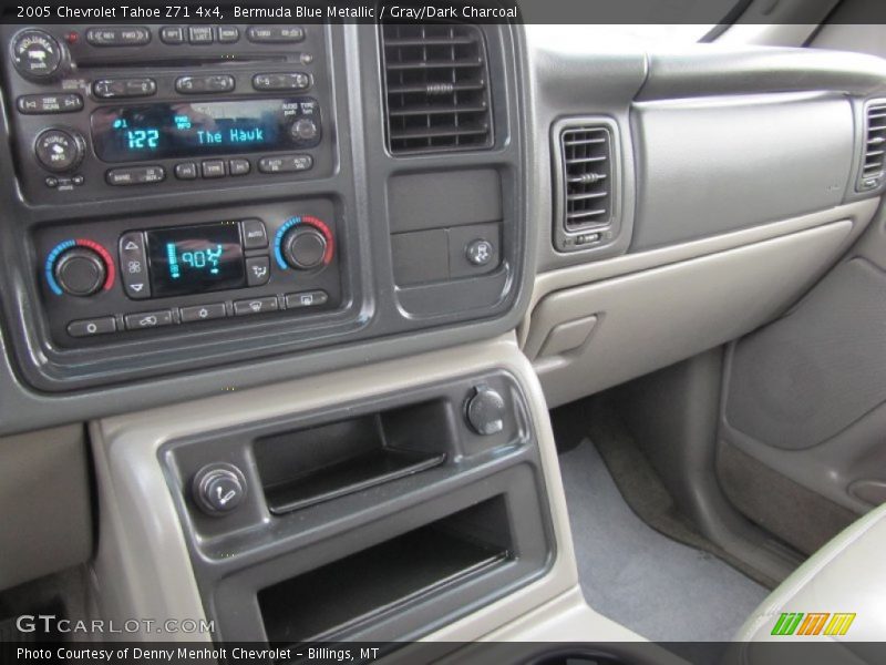 Bermuda Blue Metallic / Gray/Dark Charcoal 2005 Chevrolet Tahoe Z71 4x4