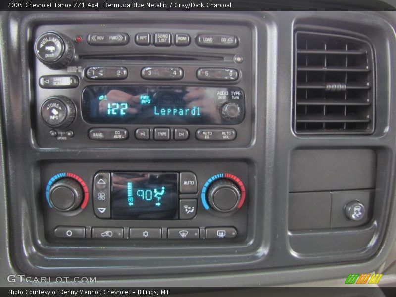 Bermuda Blue Metallic / Gray/Dark Charcoal 2005 Chevrolet Tahoe Z71 4x4