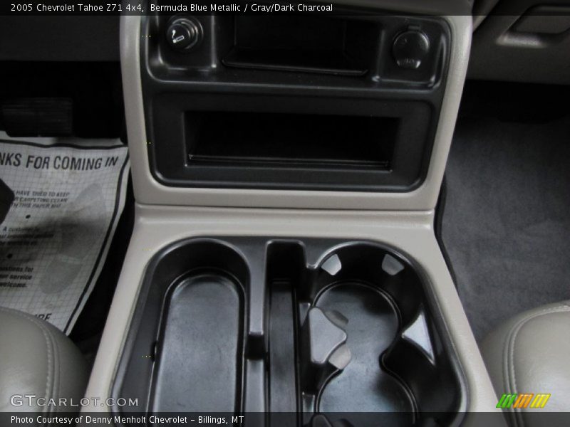 Bermuda Blue Metallic / Gray/Dark Charcoal 2005 Chevrolet Tahoe Z71 4x4