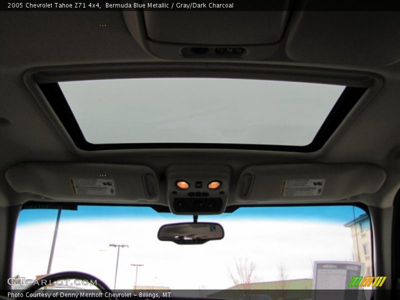 Bermuda Blue Metallic / Gray/Dark Charcoal 2005 Chevrolet Tahoe Z71 4x4