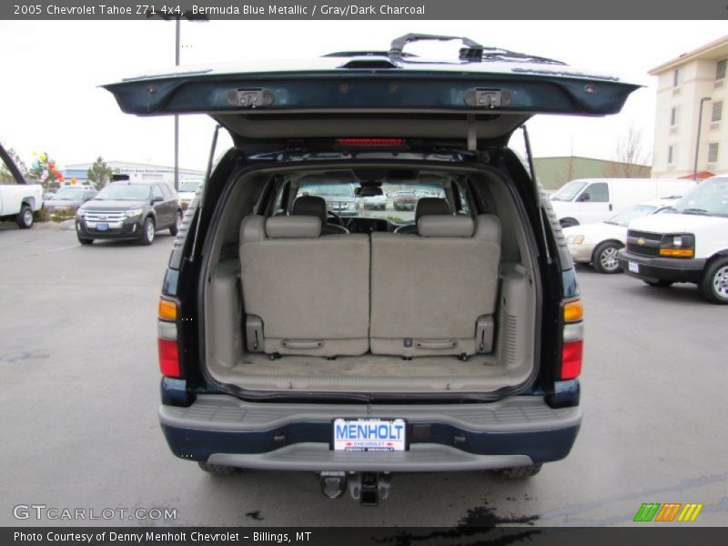 Bermuda Blue Metallic / Gray/Dark Charcoal 2005 Chevrolet Tahoe Z71 4x4