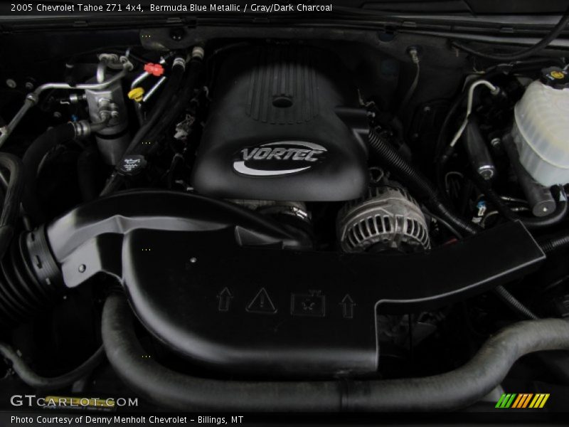 Bermuda Blue Metallic / Gray/Dark Charcoal 2005 Chevrolet Tahoe Z71 4x4