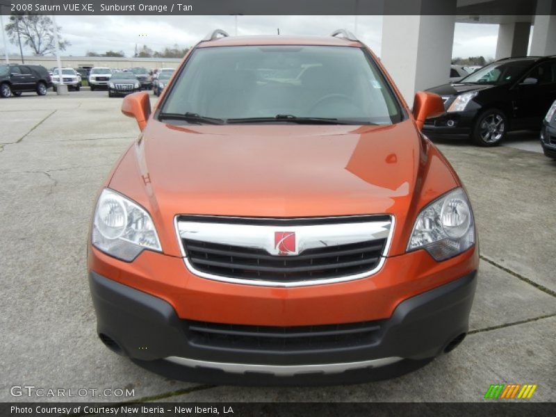 Sunburst Orange / Tan 2008 Saturn VUE XE