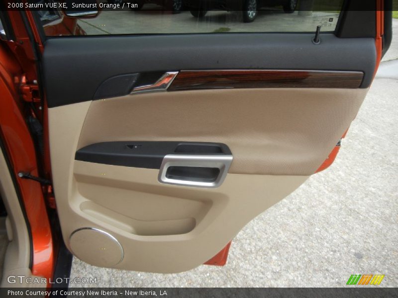 Sunburst Orange / Tan 2008 Saturn VUE XE