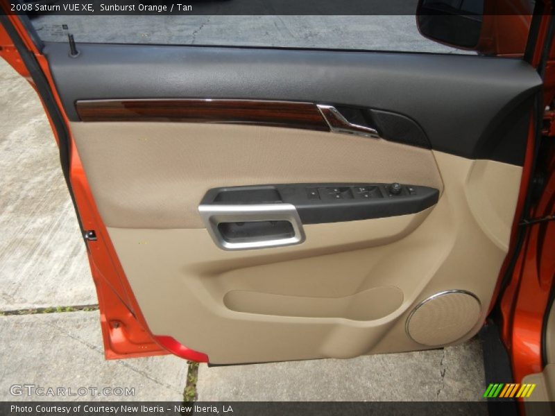 Sunburst Orange / Tan 2008 Saturn VUE XE