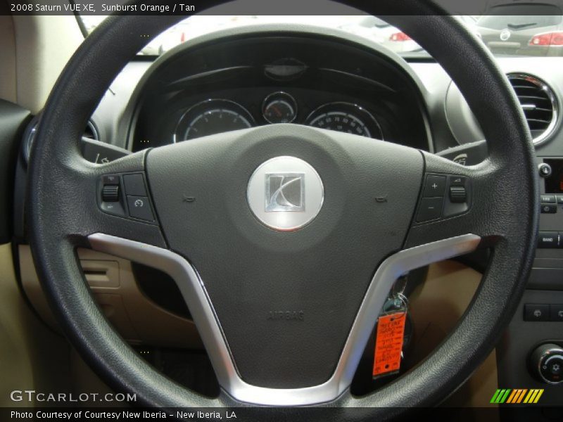 Sunburst Orange / Tan 2008 Saturn VUE XE