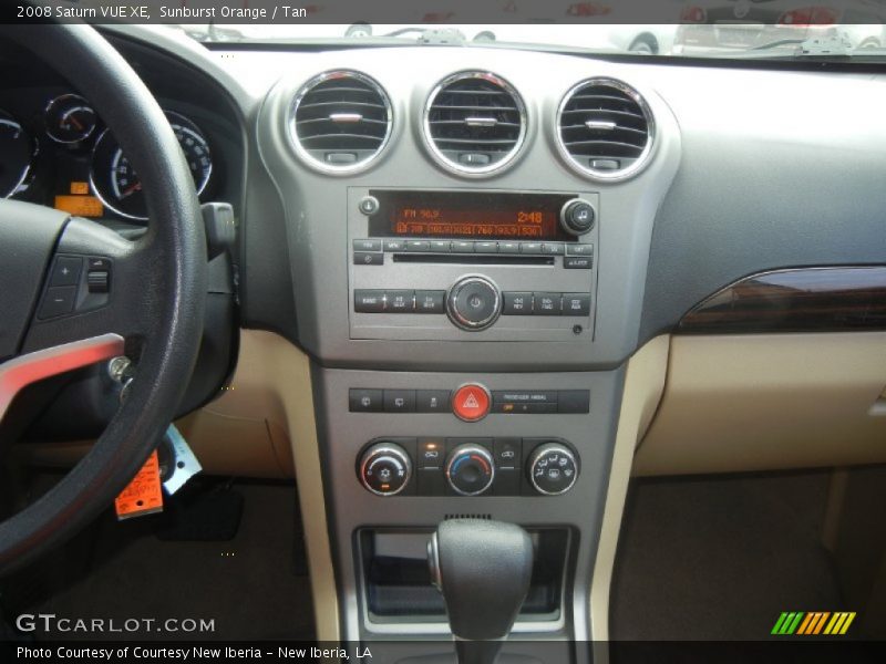 Sunburst Orange / Tan 2008 Saturn VUE XE