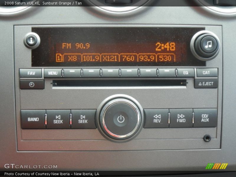 Sunburst Orange / Tan 2008 Saturn VUE XE