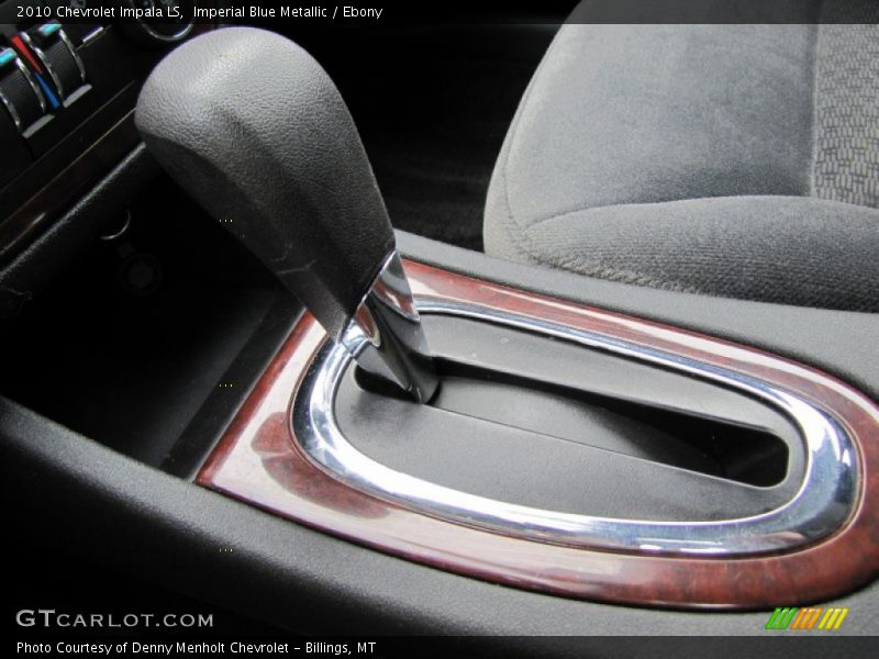 Imperial Blue Metallic / Ebony 2010 Chevrolet Impala LS