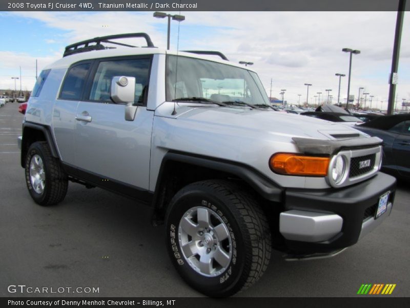 Titanium Metallic / Dark Charcoal 2008 Toyota FJ Cruiser 4WD