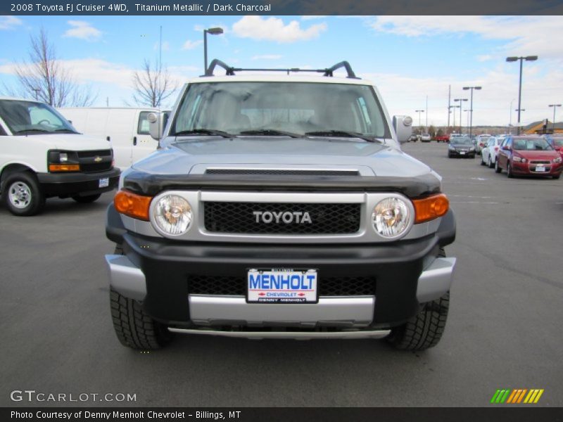 Titanium Metallic / Dark Charcoal 2008 Toyota FJ Cruiser 4WD
