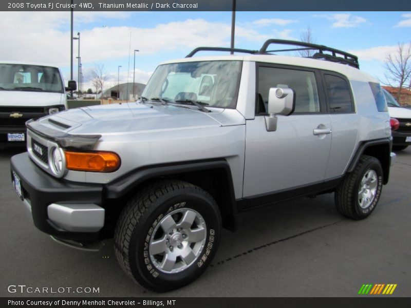 Titanium Metallic / Dark Charcoal 2008 Toyota FJ Cruiser 4WD
