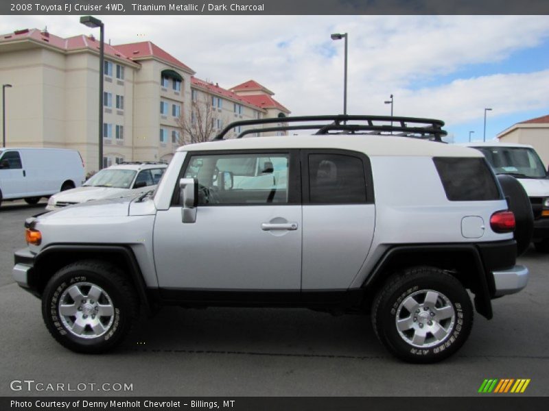 Titanium Metallic / Dark Charcoal 2008 Toyota FJ Cruiser 4WD