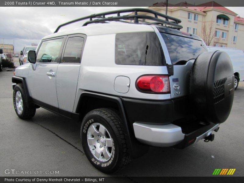 Titanium Metallic / Dark Charcoal 2008 Toyota FJ Cruiser 4WD