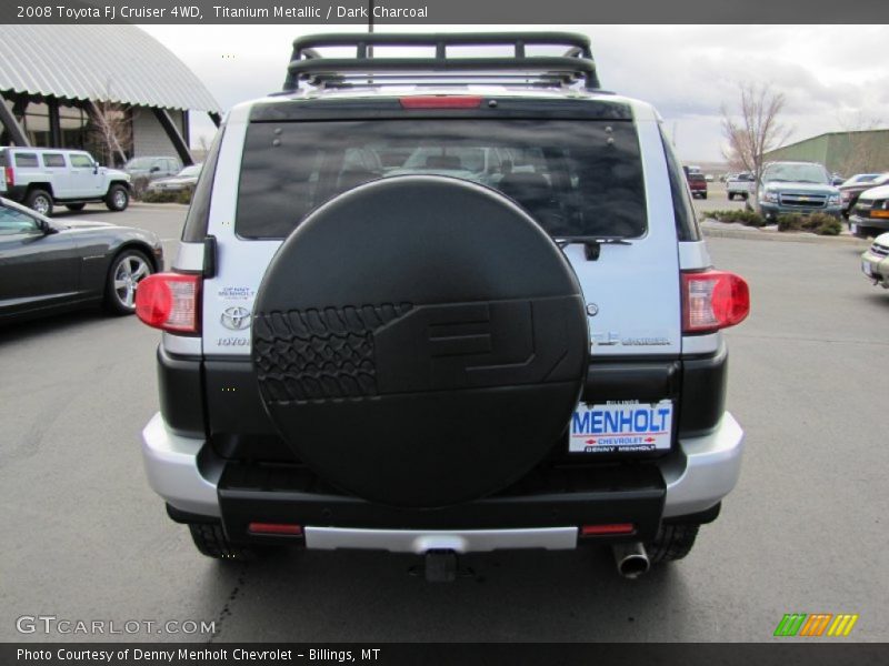 Titanium Metallic / Dark Charcoal 2008 Toyota FJ Cruiser 4WD