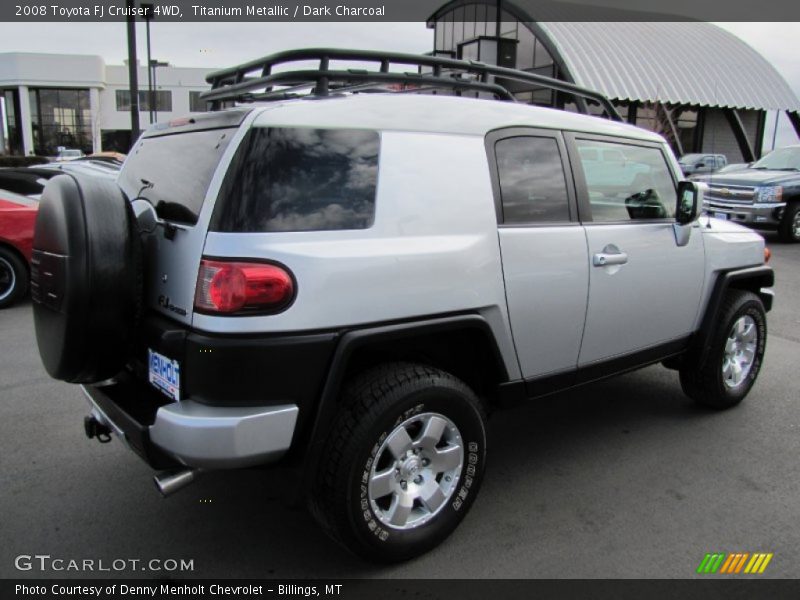 Titanium Metallic / Dark Charcoal 2008 Toyota FJ Cruiser 4WD