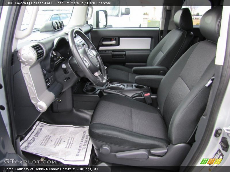 Titanium Metallic / Dark Charcoal 2008 Toyota FJ Cruiser 4WD