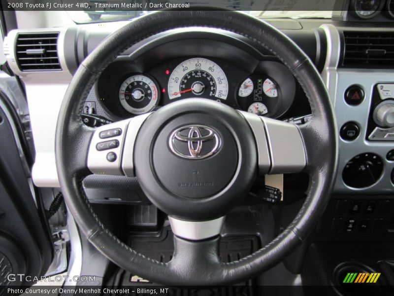 Titanium Metallic / Dark Charcoal 2008 Toyota FJ Cruiser 4WD
