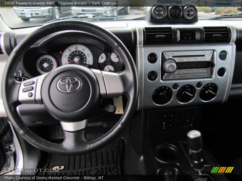 Titanium Metallic / Dark Charcoal 2008 Toyota FJ Cruiser 4WD