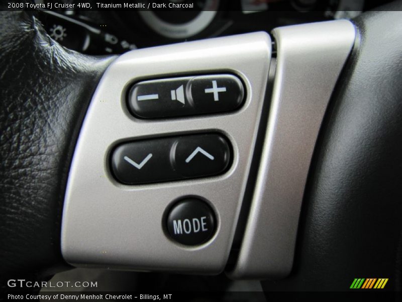 Titanium Metallic / Dark Charcoal 2008 Toyota FJ Cruiser 4WD