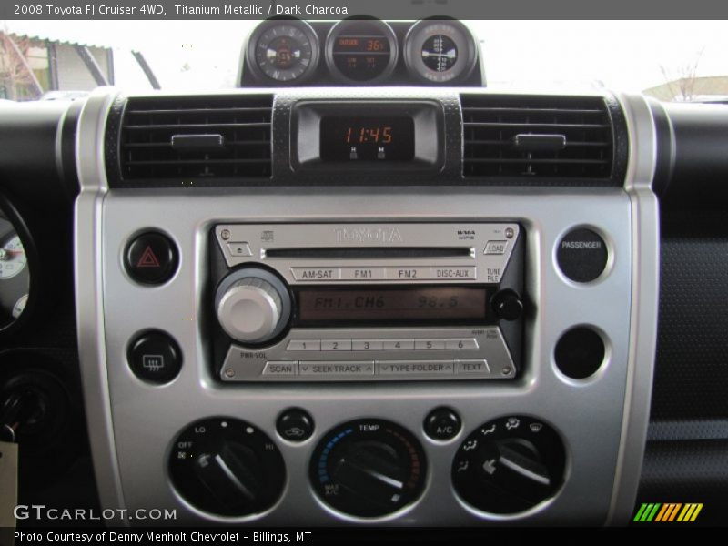 Titanium Metallic / Dark Charcoal 2008 Toyota FJ Cruiser 4WD