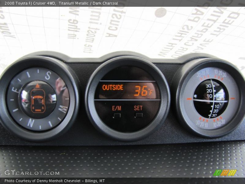 Titanium Metallic / Dark Charcoal 2008 Toyota FJ Cruiser 4WD