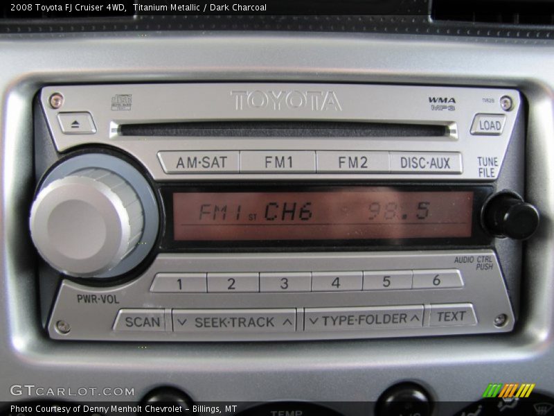 Titanium Metallic / Dark Charcoal 2008 Toyota FJ Cruiser 4WD
